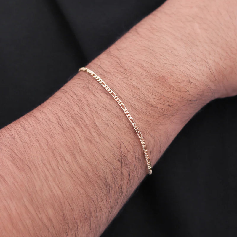 Pulseira Masculina Grumet Banhado em Ouro 18k